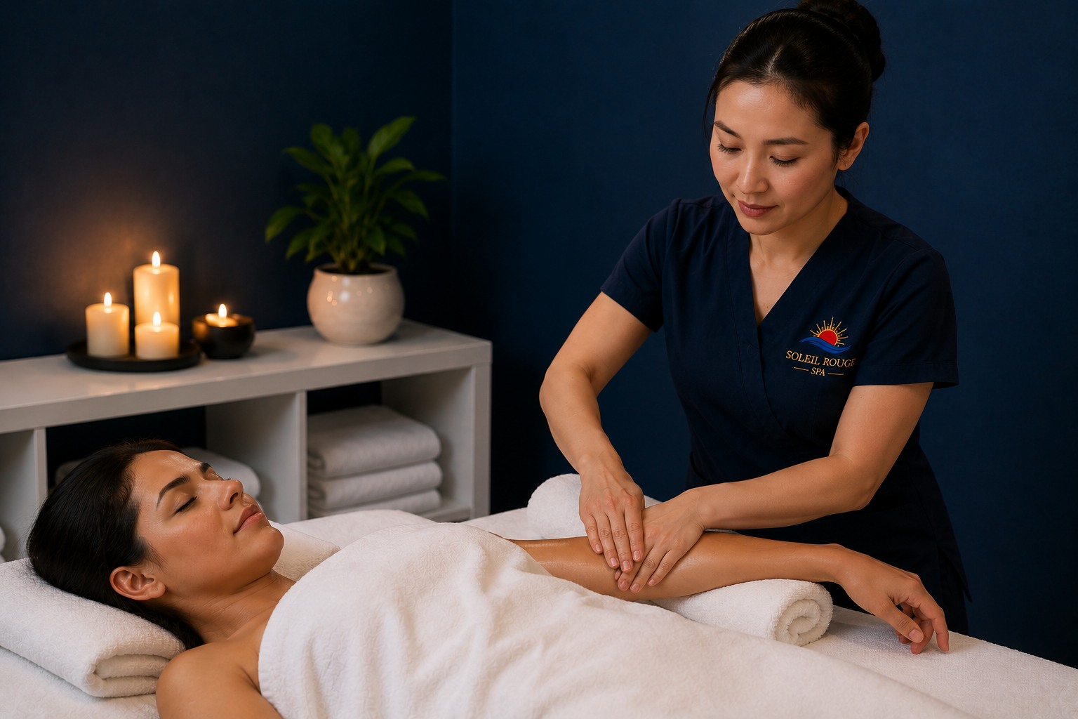 Drainage lymphatique manuel à Montréal chez Spa Soleil Rouge