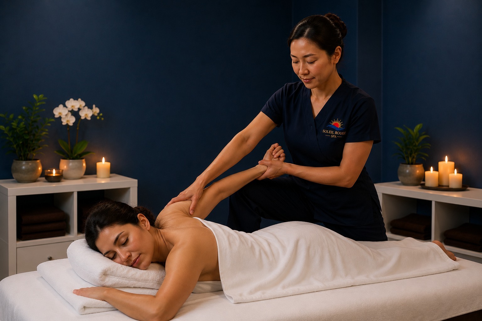 Massage thaïlandais à Montréal chez Spa Soleil Rouge